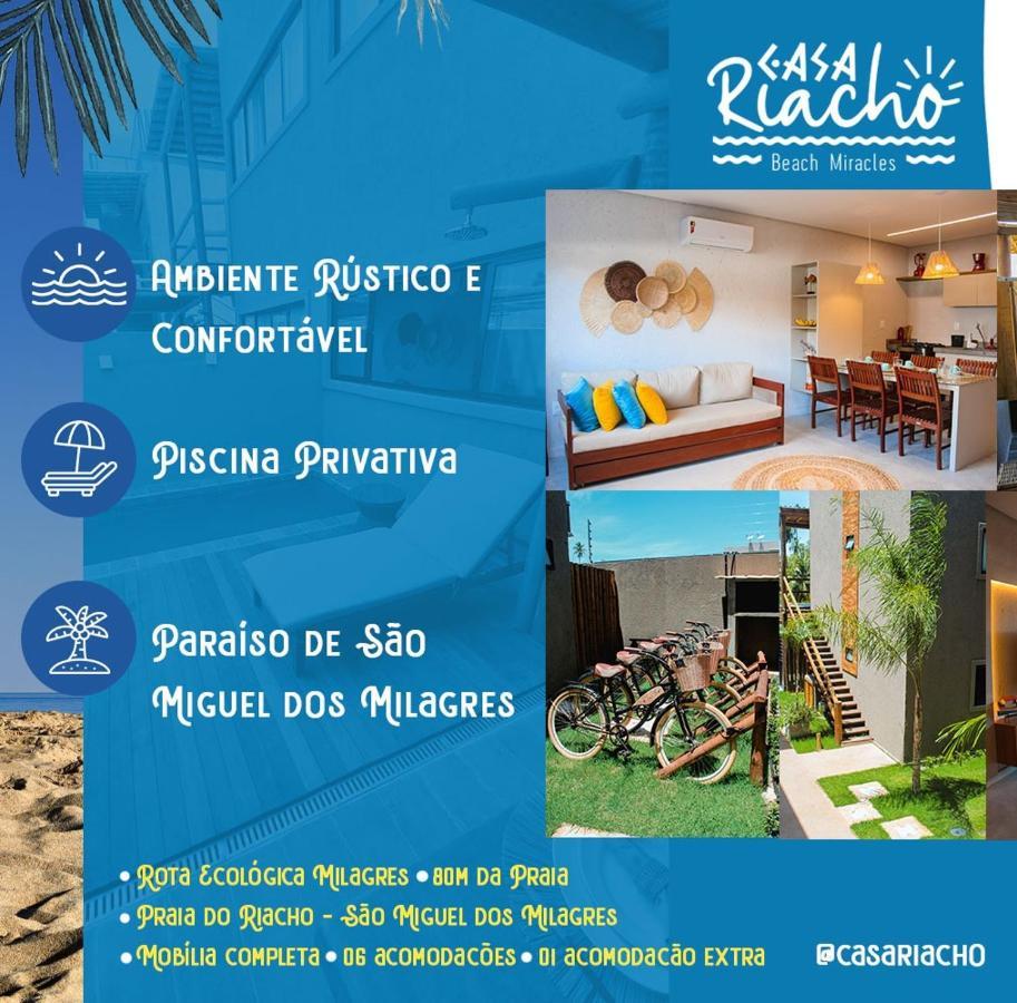 Casa Riacho Βίλα São Miguel dos Milagres Εξωτερικό φωτογραφία